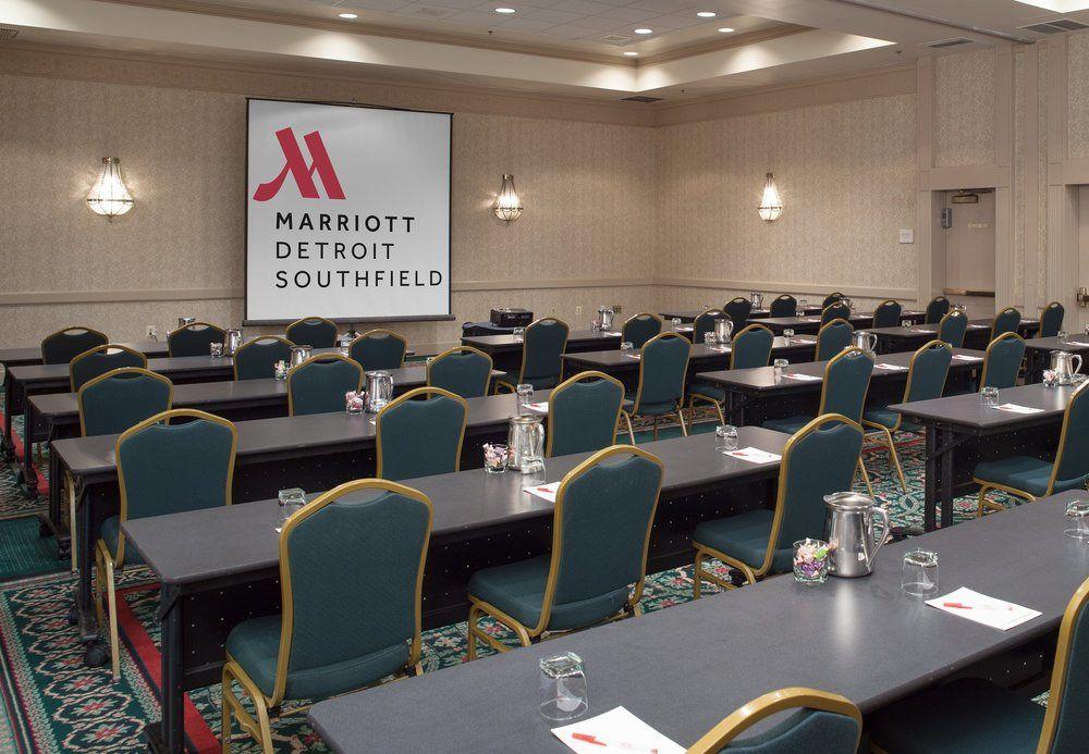 Detroit Marriott Southfield Hotell Exteriör bild